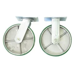 Wesco 27" X 54" Steel Platform Truck, 8" X 2" Polyurethane Casters, 4,000 Lb. Capacity -container 272193 7