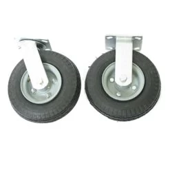 Wesco 36" X 60" Steel Platform Truck, 8" X 2.5" Pneumatic Casters, 1,600 Lb. Capacity -container 272194 1 2