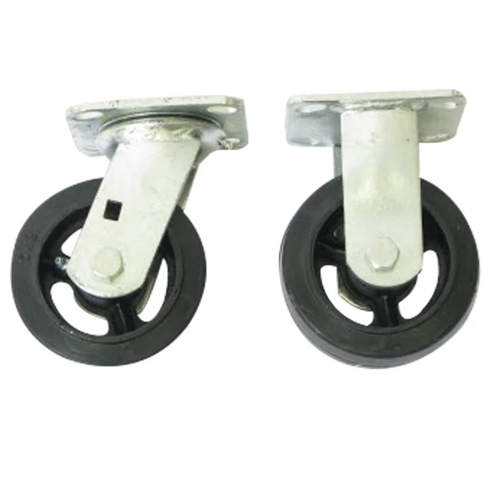 Wesco 30" X 60" Steel Platform Truck, 5" X 2" Rubber Casters, 1,600 Lb. Capacity 5 Wesco 30" X 60" Steel Platform Truck, 5" X 2" Rubber Casters, 1,600 Lb. Capacity - Image 3