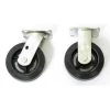 Wesco 6" X 2" Moldon Rubber Casters Set, 1,800 Lb. Capacity, For Steel Platform Trucks 1 Wesco 6" X 2" Moldon Rubber Casters Set, 1,800 Lb. Capacity, For Steel Platform Trucks -container 272202