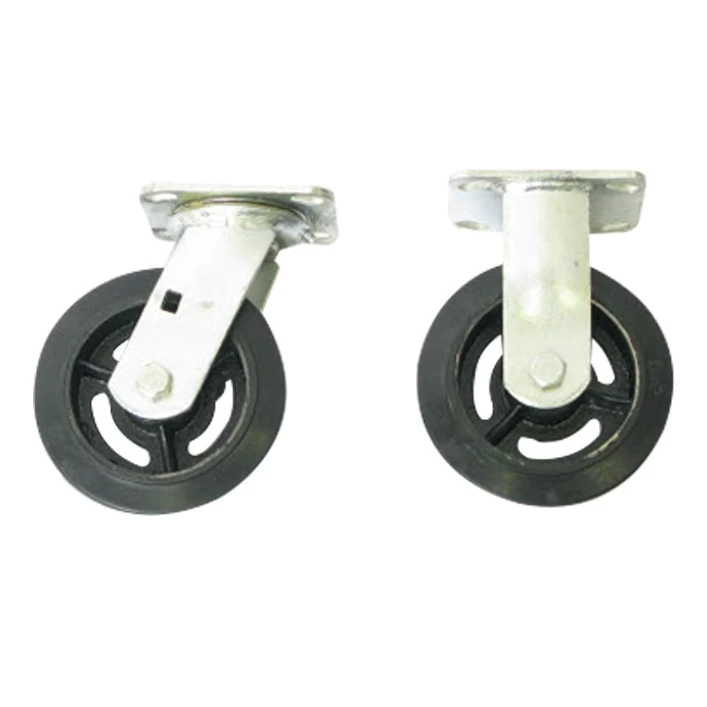 Wesco 30" X 60" Steel Platform Truck, 6" X 2" Rubber Casters, 1,800 Lb. Capacity 5 Wesco 30" X 60" Steel Platform Truck, 6" X 2" Rubber Casters, 1,800 Lb. Capacity - Image 3