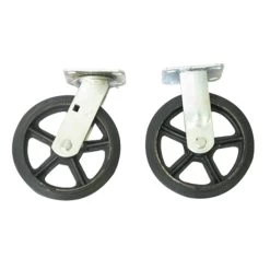 Wesco 27" X 54" Steel Platform Truck, 8" X 2" Rubber Casters, 2,300 Lb. Capacity -container 272203 6