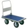 Wesco 23" X 35" Deluxe Steel Folding Handle Truck, 8" Pneumatic Casters, 660 Lb. Capacity