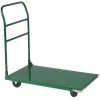 Wesco 24" X 42" Economy Steel Platform Truck, 5" X 1.25" Rubber Casters, 750 Lb. Capacity -container 272265