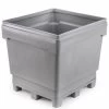 296 Gallon Gray Heavy Duty Bin, 4-Way Replaceable Base, MonsterCombo® 2945