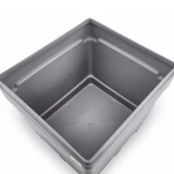 318 Gallon Gray Heavy Duty Bin, 4-Way Replaceable Base, MonsterCombo® 2948 -container 2900 replaceable gray 3 17