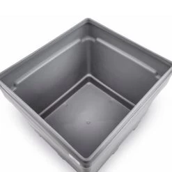 185 Gallon Gray Heavy Duty Bin, 4-Way Rotatable Base, MonsterCombo® 2930 -container 2900 rotatable gray 3 11