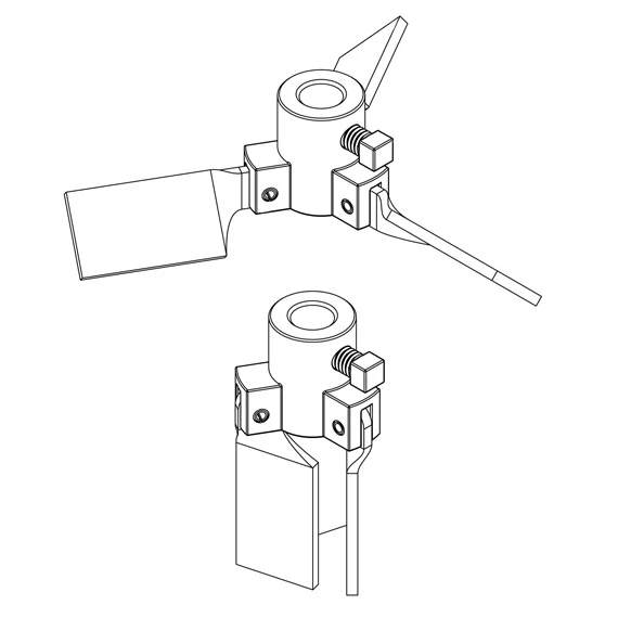 3-Blade Collapsible Propeller, 5/8" Bore, 6" Dia. 3 3-Blade Collapsible Propeller, 5/8" Bore, 6" Dia.