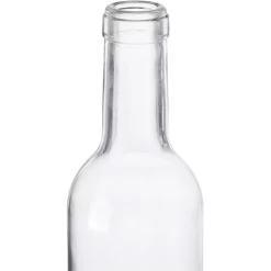 375 Ml Clear Bordeaux Wine Bottles, Punted, Cork 12/cs -container 30bgvf 3