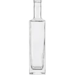 750 Ml Clear Glass Liberty Liquor Bottle, Bar Top, 12/cs -container 30blby 2 1