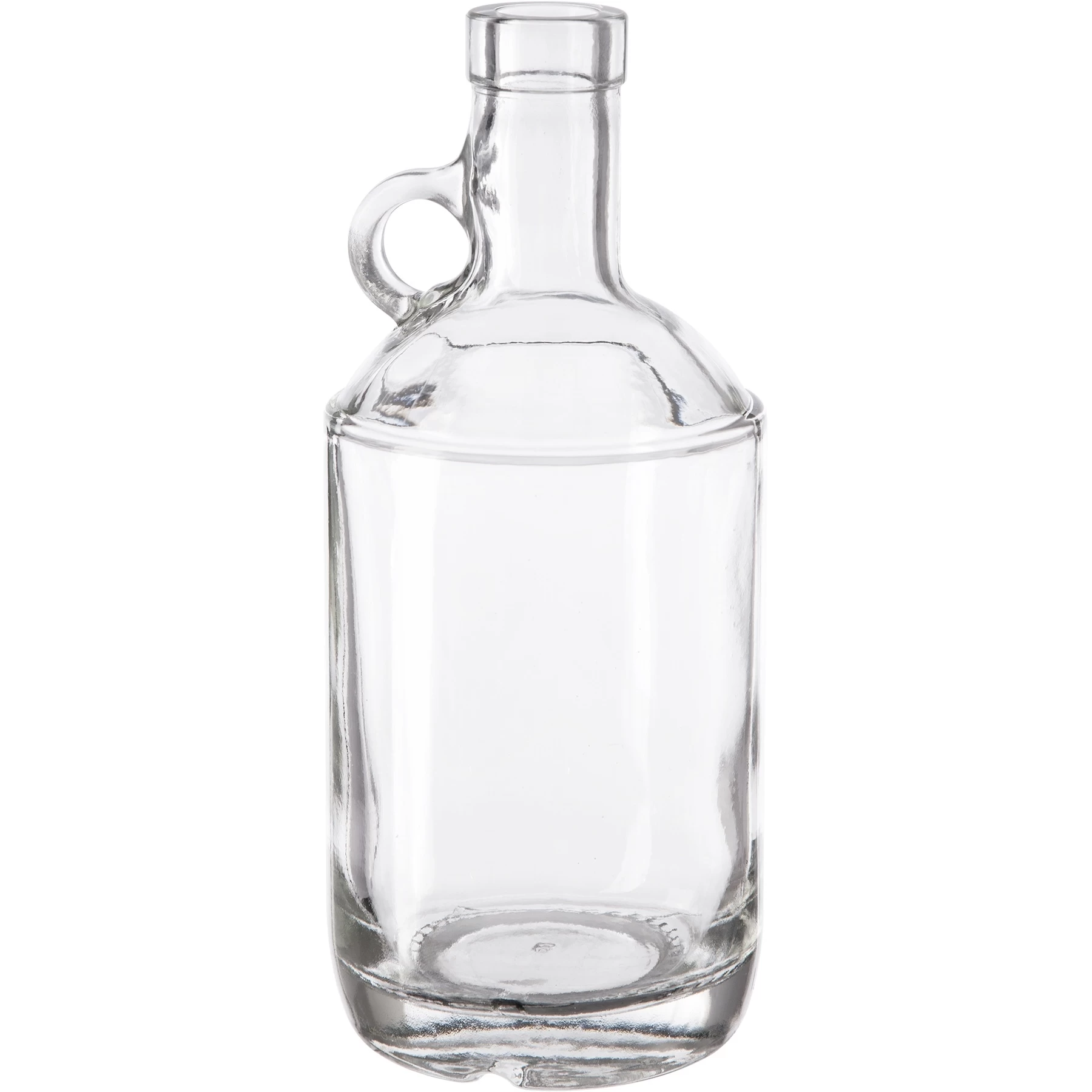 750 Ml Clear Glass Moonshine Jug, Bar Top, 12/cs 3 750 Ml Clear Glass Moonshine Jug, Bar Top, 12/cs