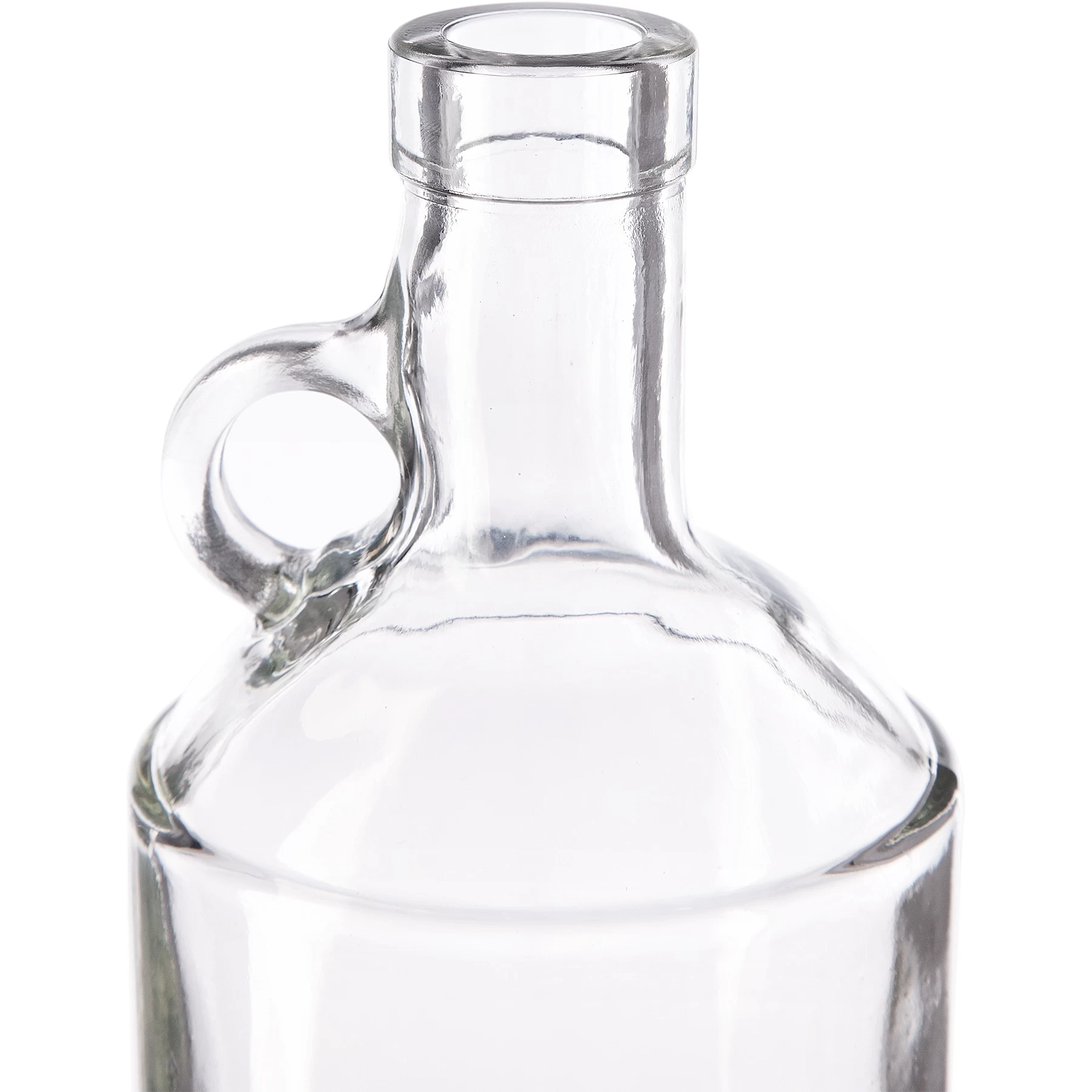 750 Ml Clear Glass Moonshine Jug, Bar Top, 12/cs 5 750 Ml Clear Glass Moonshine Jug, Bar Top, 12/cs - Image 3