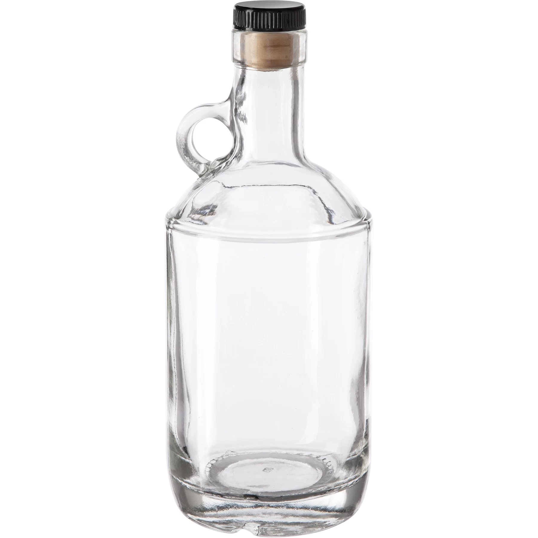 750 Ml Clear Glass Moonshine Jug, Bar Top, 12/cs 6 750 Ml Clear Glass Moonshine Jug, Bar Top, 12/cs - Image 4