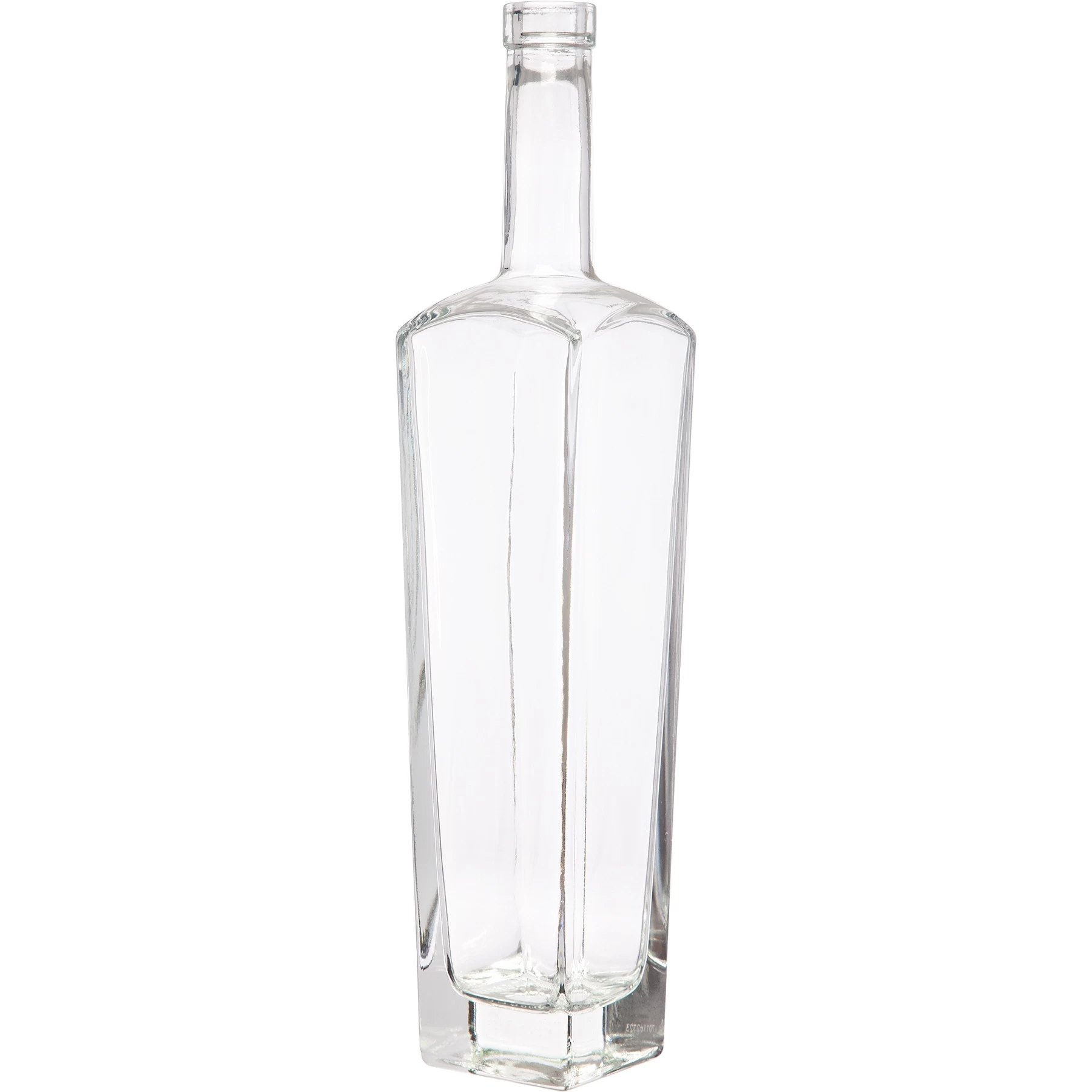 750 Ml Clear Glass New Yorker Liquor Bottle, Bar Top, 12/cs 4 750 Ml Clear Glass New Yorker Liquor Bottle, Bar Top, 12/cs - Image 2