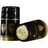 30 X 55mm Black W/Gold Grapes PVC Capsules W/Tear Tab, 100/cs 2 30 X 55mm Black W/Gold Grapes PVC Capsules W/Tear Tab, 100/cs -container 30bz25 1