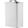 1 Gallon White F-Style Can With 1-3/4" Delta Opening 2 1 Gallon White F-Style Can With 1-3/4" Delta Opening -container 30w126 1 3