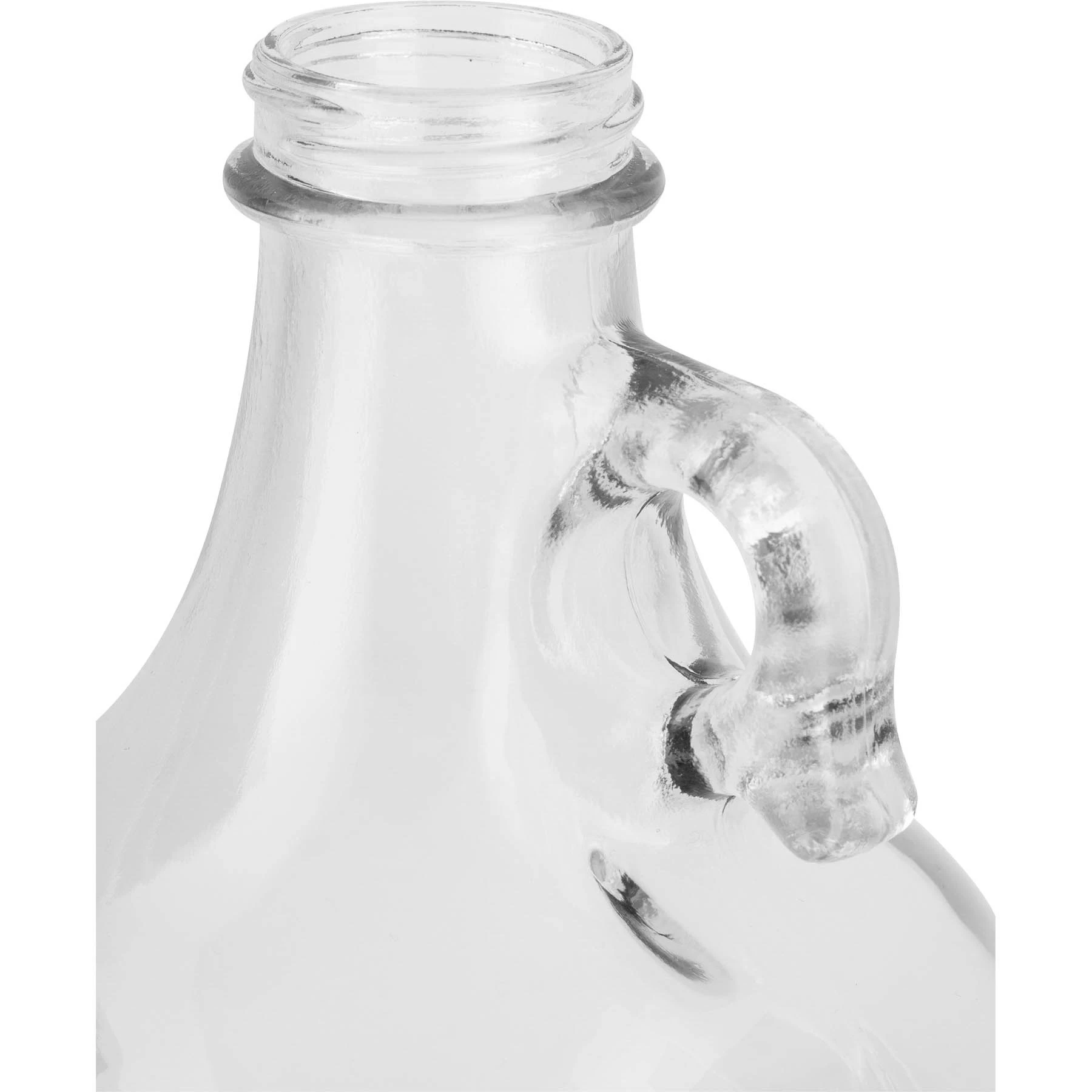 1/2 Gallon (64 Oz) Clear Glass Jug, 38mm 38-405 6 1/2 Gallon (64 Oz) Clear Glass Jug, 38mm 38-405 - Image 4