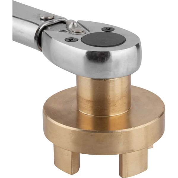 Adjustable Drum Torque Wrench Kit, 3/8" Drive W/ Sparkless 2" & 3/4" Sockets 4 Adjustable Drum Torque Wrench Kit, 3/8" Drive W/ Sparkless 2" & 3/4" Sockets - Image 2