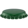 Green Beer Bottle Caps, Oxygen Absorbing, 26 Mm Pry-Off Crown, 10,000/cs