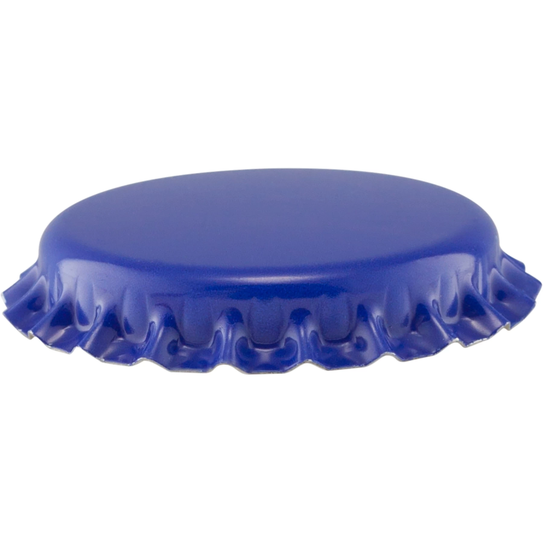 Blue Beer Bottle Caps, Oxygen Absorbing, 26 Mm Pry-Off Crown, 10,000/cs 3 Blue Beer Bottle Caps, Oxygen Absorbing, 26 Mm Pry-Off Crown, 10,000/cs