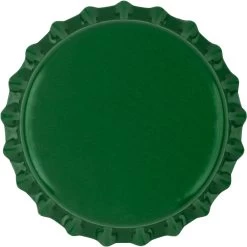 Green Beer Bottle Caps, Oxygen Absorbing, 26 Mm Pry-Off Crown, 144/bag 7 Green Beer Bottle Caps, Oxygen Absorbing, 26 Mm Pry-Off Crown, 144/bag -container 30wbcg 2