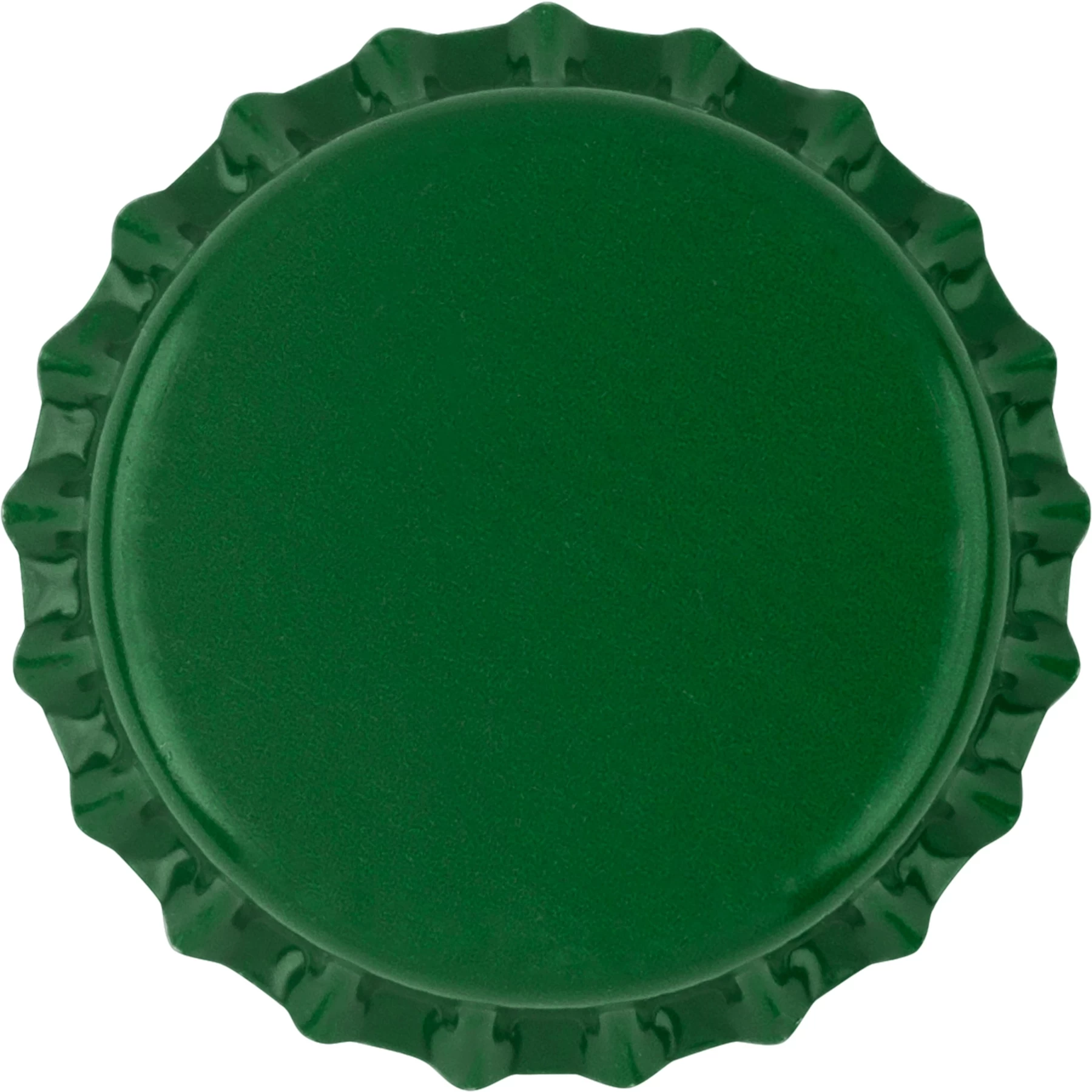 Green Beer Bottle Caps, Oxygen Absorbing, 26 Mm Pry-Off Crown, 144/bag 4 Green Beer Bottle Caps, Oxygen Absorbing, 26 Mm Pry-Off Crown, 144/bag - Image 2