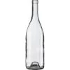 750 Ml Clear Burgundy Wine Bottles, Punted, Cork 12/cs -container 30wbpw 1