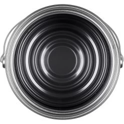 1 Gallon Metal Paint Can W/Ears, Bail And Lid, Gray Epoxy Phenolic Lined, 7.688" H (Case Pack) -container 30wc1b 4 2