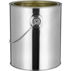 1 Gallon Metal Paint Can With Ears, Bail And Lid, Gold Phenolic Lined 8 1 Gallon Metal Paint Can With Ears, Bail And Lid, Gold Phenolic Lined -container 30wcg1 3 1