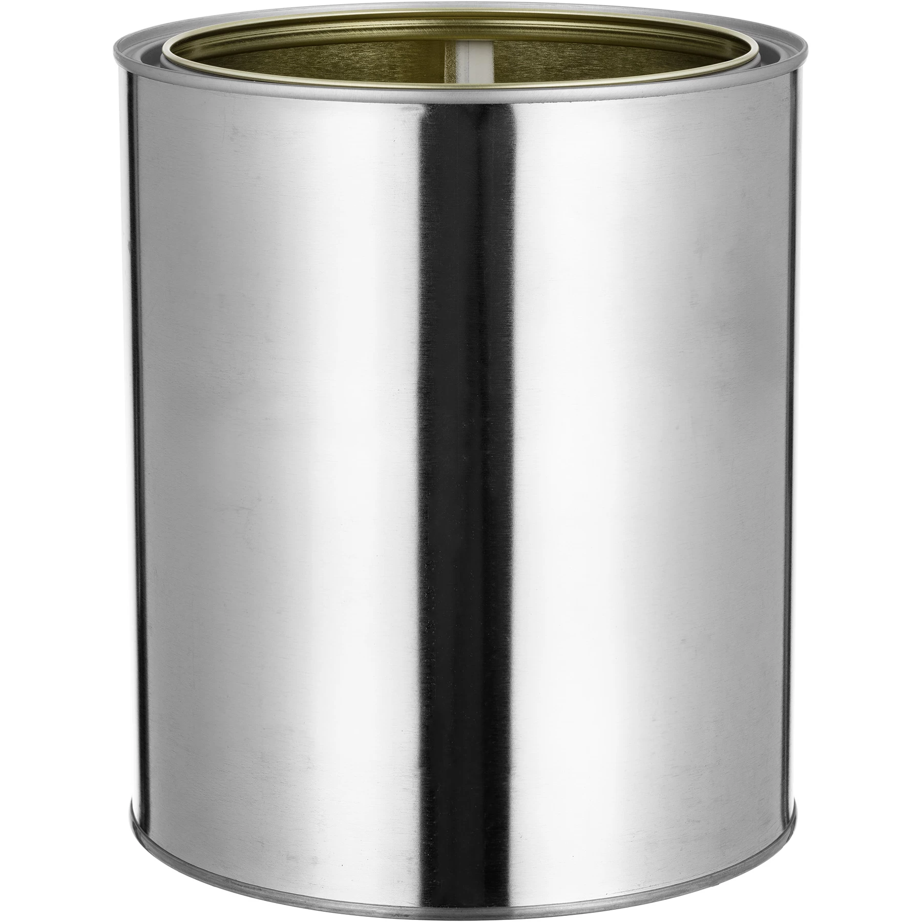 1 Gallon Metal Paint Can With Lid, Gold Phenolic Lined (Case Pack) 4 1 Gallon Metal Paint Can With Lid, Gold Phenolic Lined (Case Pack) - Image 2