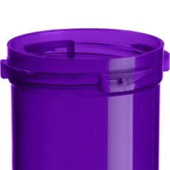 8 Dram Violet Plastic Vial W/Reversible Cap, 410/cs 9 8 Dram Violet Plastic Vial W/Reversible Cap, 410/cs -container 30wd25 4