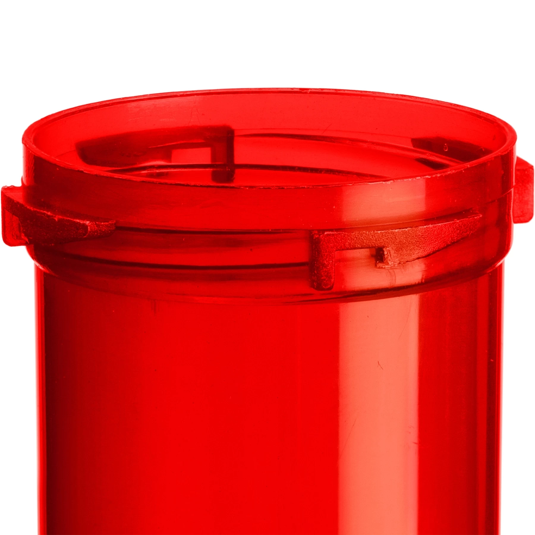 8 Dram Red Plastic Vial W/Reversible Cap, 410/cs 6 8 Dram Red Plastic Vial W/Reversible Cap, 410/cs - Image 4