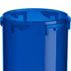 8 Dram Blue Plastic Vial W/Child Resistant Cap, 410/cs -container 30wd29 3