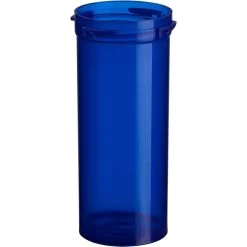 16 Dram Blue Plastic Vial W/Reversible Cap, 240/cs -container 30wd43 3