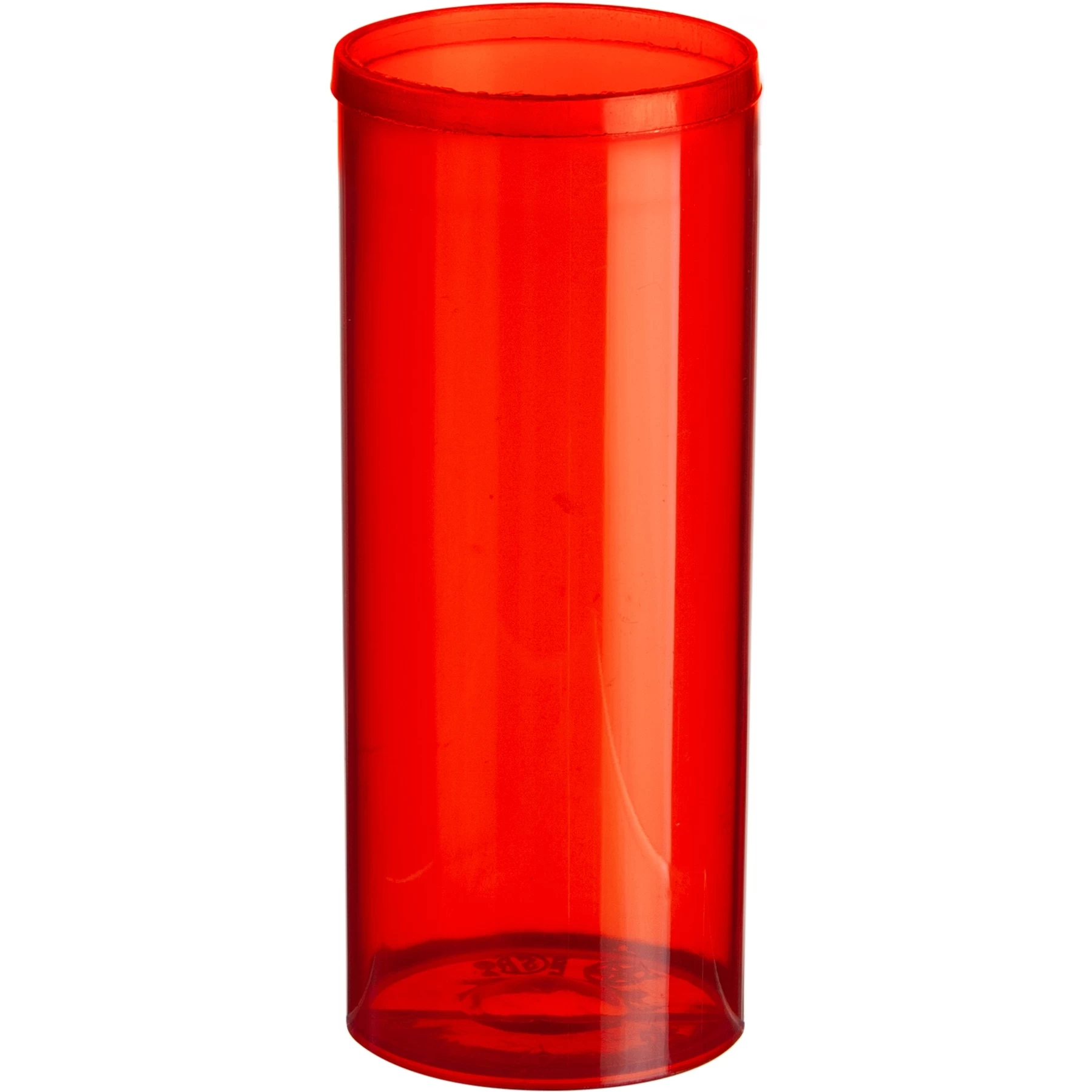 16 Dram Red Plastic Vial W/Snap Cap, 240/cs 4 16 Dram Red Plastic Vial W/Snap Cap, 240/cs - Image 2