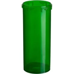 16 Dram Green Plastic Vial W/Child Resistant Cap, 270/cs -container 30wd50 2