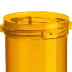 20 Dram Amber Plastic Vial W/Reversible Cap, 270/cs -container 30wd52 4