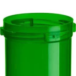 20 Dram Green Plastic Vial W/Reversible Cap, 270/cs -container 30wd54 4