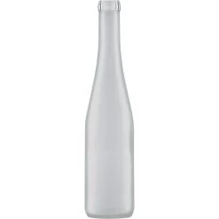 375 Ml Frosted Stretch Hock Wine Bottles, 12/cs