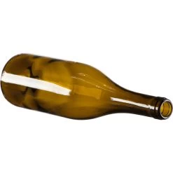 750 Ml Antique Green Burgundy Wine Bottles, Punted, Cork, 12/cs -container 30wgbw 3