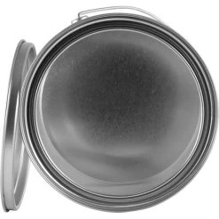 1 Gallon Art-Style Clear Plastic Paint Can With Ears, Bail And Lid (Case Pack) -container 30wk1c 3