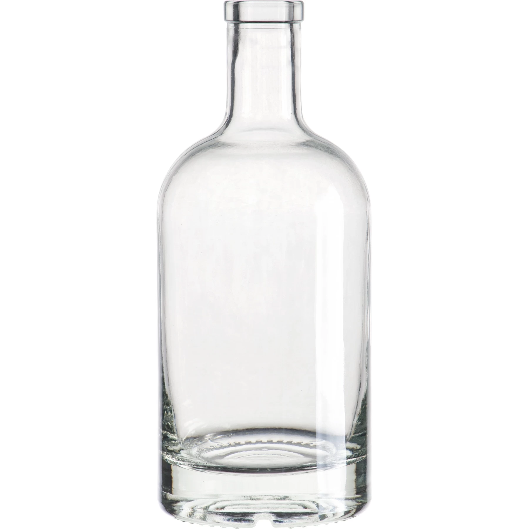 750 Ml Clear Glass Nordic Liquor Bottle, Bar Top, 12/cs 3 750 Ml Clear Glass Nordic Liquor Bottle, Bar Top, 12/cs