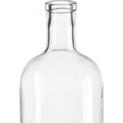 750 Ml Clear Glass Nordic Liquor Bottle, Bar Top, 12/cs 10 750 Ml Clear Glass Nordic Liquor Bottle, Bar Top, 12/cs -container 30wnd5 3