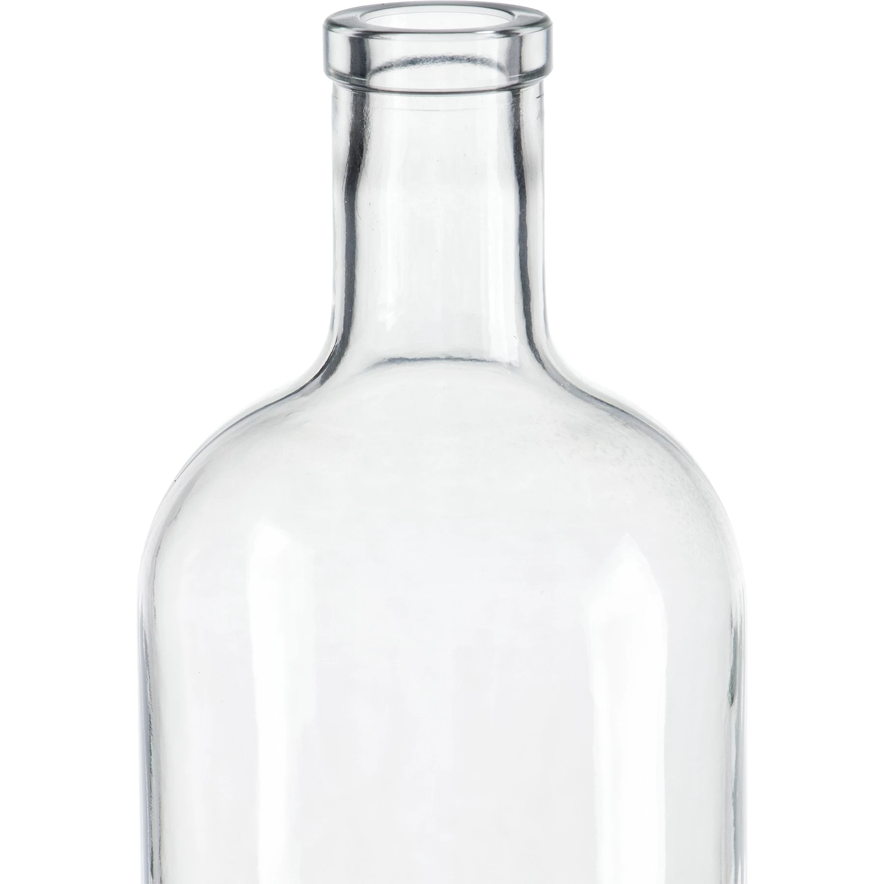 750 Ml Clear Glass Nordic Liquor Bottle, Bar Top, 12/cs 5 750 Ml Clear Glass Nordic Liquor Bottle, Bar Top, 12/cs - Image 3