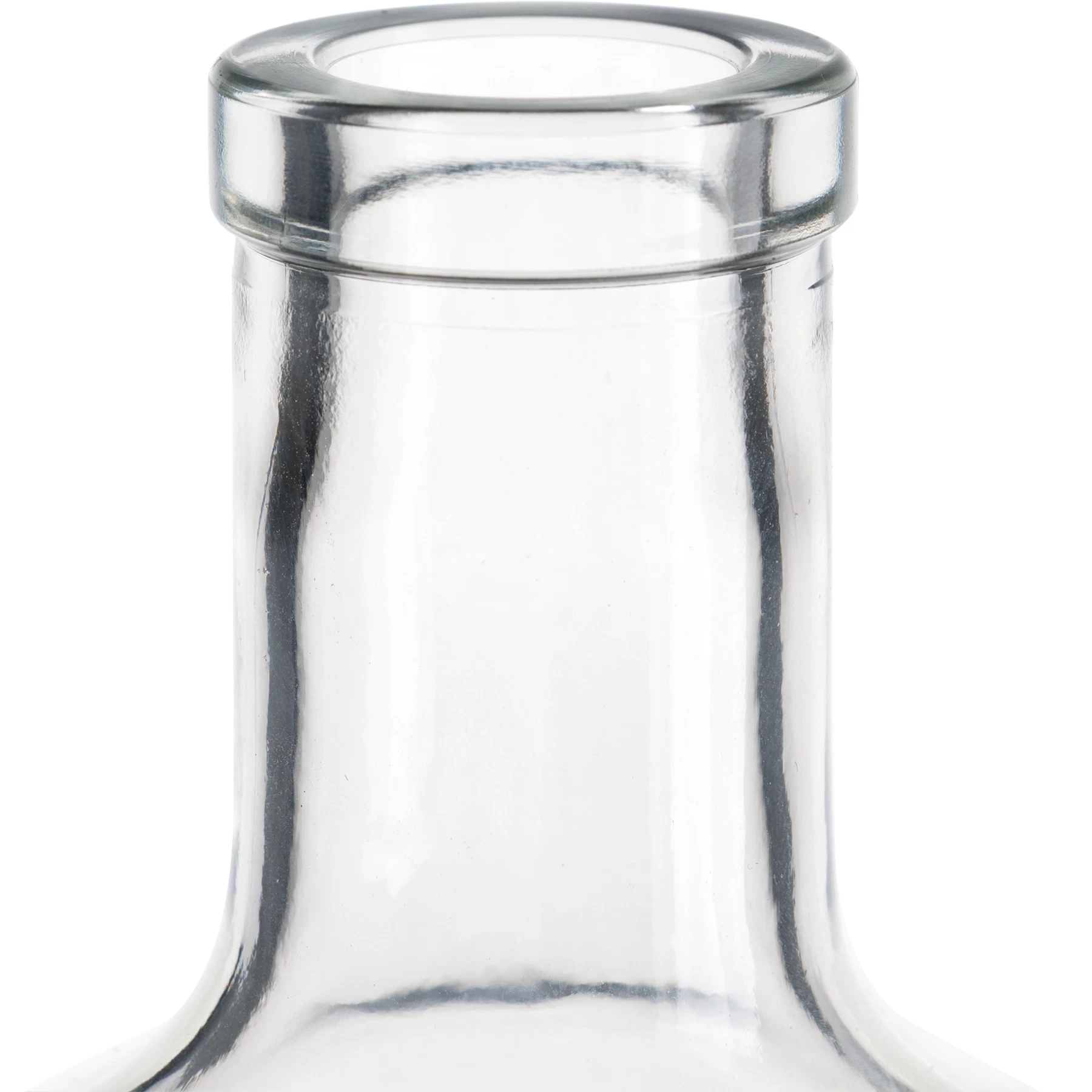 750 Ml Clear Glass Nordic Liquor Bottle, Bar Top, 12/cs 6 750 Ml Clear Glass Nordic Liquor Bottle, Bar Top, 12/cs - Image 4
