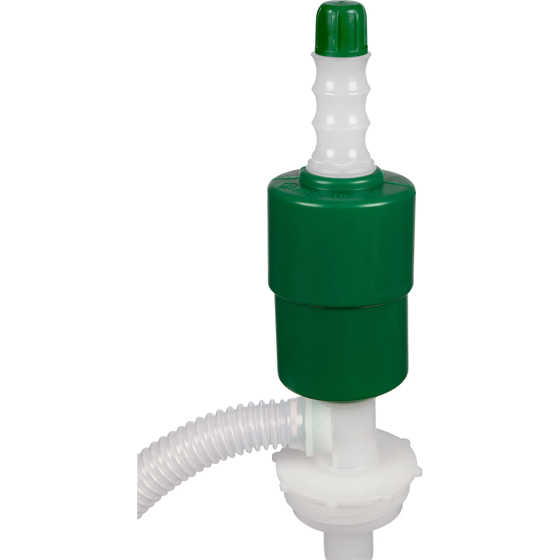 Green Drum Siphon Pump, HDPE/LDPE/PP, 2" IPS Adaptor 4 Green Drum Siphon Pump, HDPE/LDPE/PP, 2" IPS Adaptor - Image 2