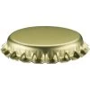 Gold Beer Bottle Caps, Oxygen Absorbing, 26 Mm Twist-Off Crown, 1,000/pk 2 Gold Beer Bottle Caps, Oxygen Absorbing, 26 Mm Twist-Off Crown, 1,000/pk -container 30wt92 1 1