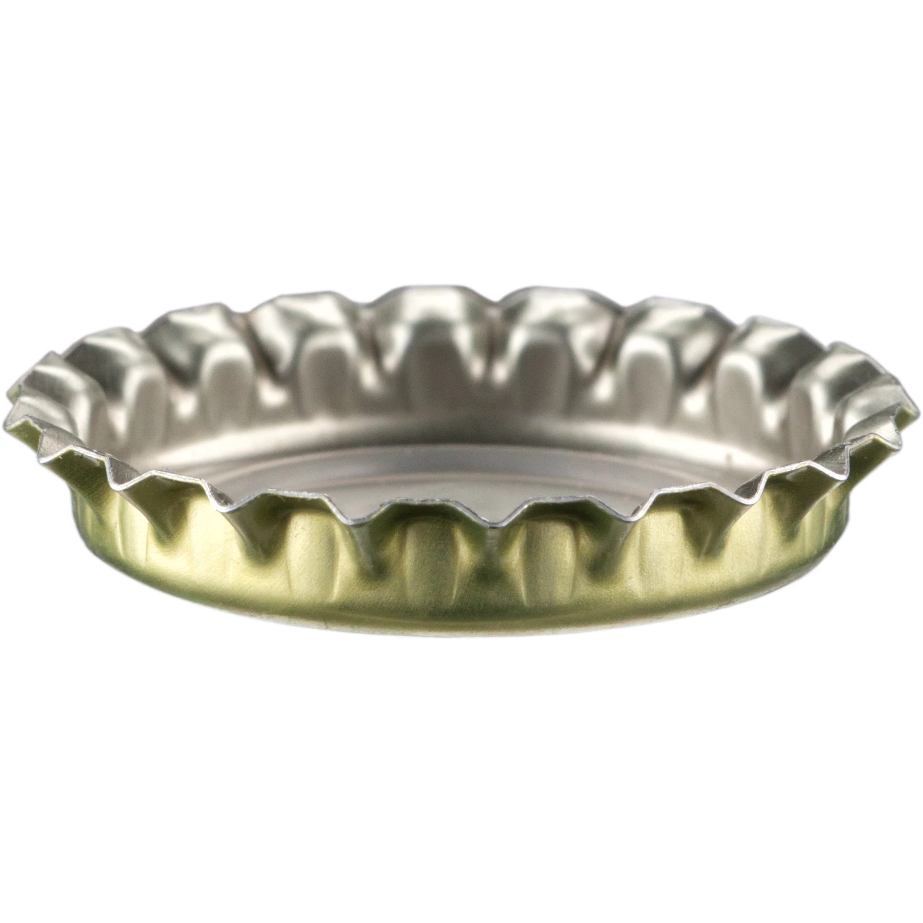 Gold Beer Bottle Caps, Oxygen Absorbing, 26 Mm Twist-Off Crown, 1,000/pk 4 Gold Beer Bottle Caps, Oxygen Absorbing, 26 Mm Twist-Off Crown, 1,000/pk - Image 2