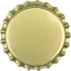 Gold Beer Bottle Caps, Oxygen Absorbing, 26 Mm Twist-Off Crown, 1,000/pk 8 Gold Beer Bottle Caps, Oxygen Absorbing, 26 Mm Twist-Off Crown, 1,000/pk -container 30wt92 3 1