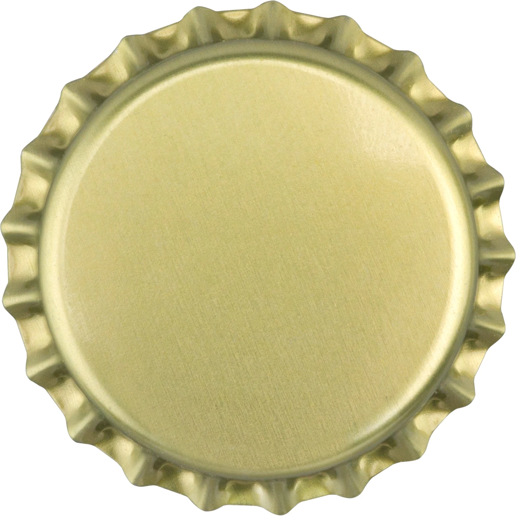 Gold Beer Bottle Caps, Oxygen Absorbing, 26 Mm Twist-Off Crown, 1,000/pk 5 Gold Beer Bottle Caps, Oxygen Absorbing, 26 Mm Twist-Off Crown, 1,000/pk - Image 3